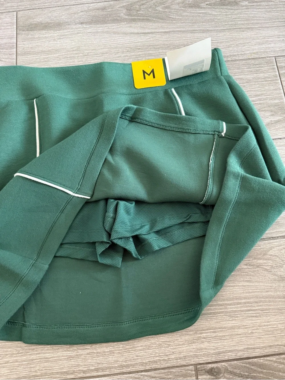 Members Mark|Forest Green Two-Piece matching Skirt/skort Set•NWT,Preppy Tennis